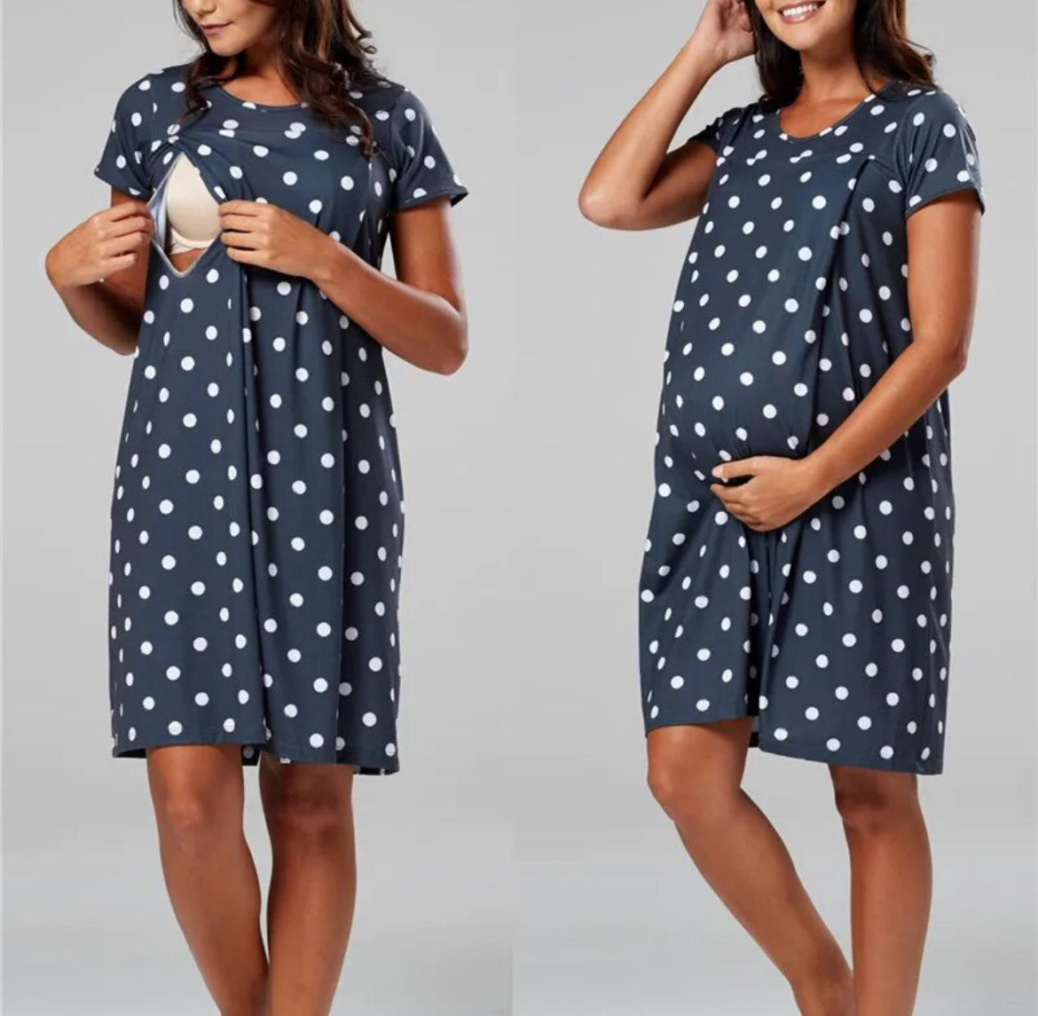Printed Nursing Nightgown