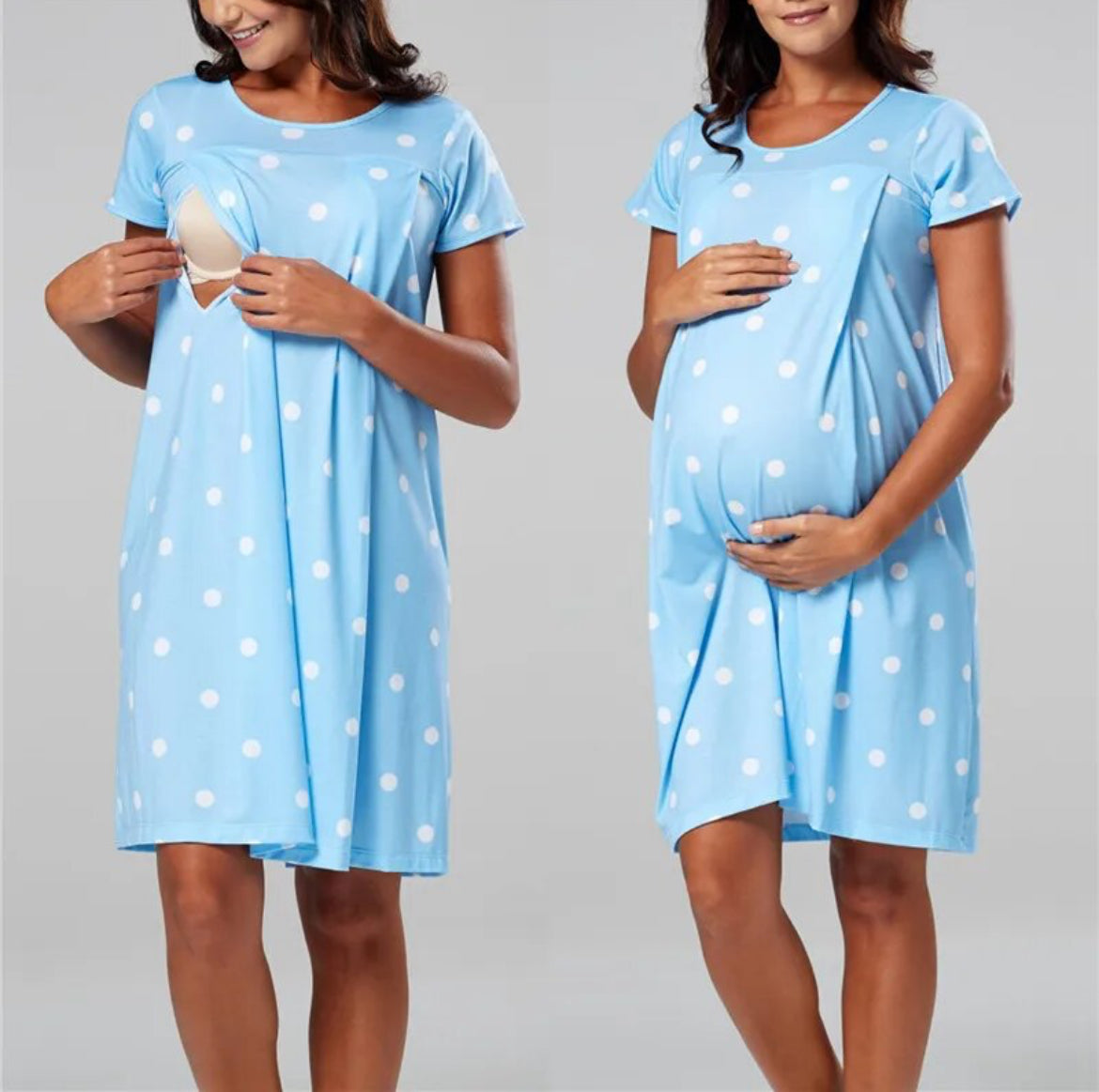 Printed Nursing Nightgown