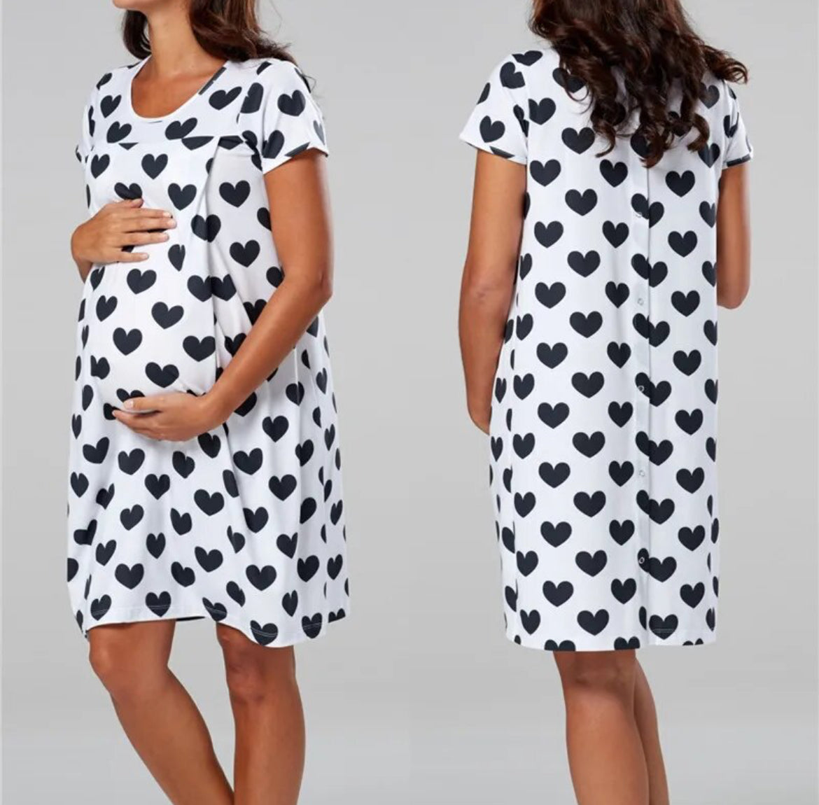Printed Nursing Nightgown